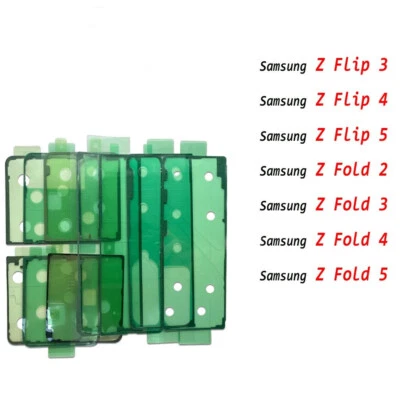 RATZETRADE Samsung Z Flip 3,4,5 + Z Fold 2,3,4,5 - Kleber Akkudeckel Backcover *DE* Adhesiv