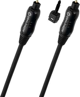 Oehlbach Opto Star Black Optisch Toslink Kabel 2m Lichtwellenleiterkabel Schwarz