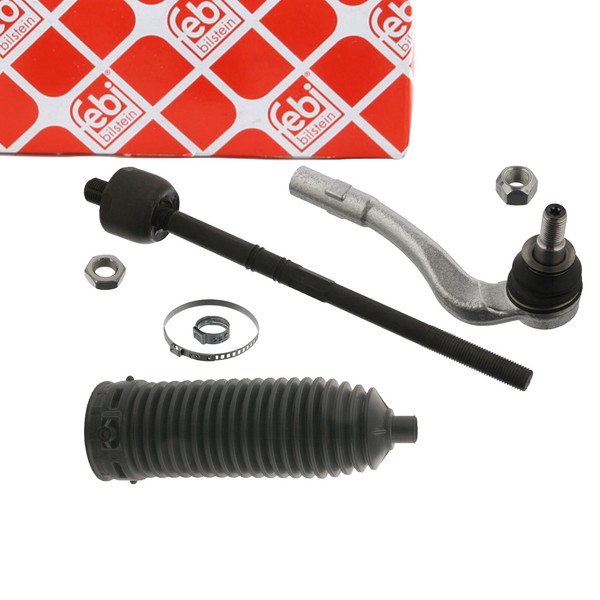 febi Spurstange + Lenkmanschette FüR Mercedes SLK R172 Vorne Rechts 2043301003-image