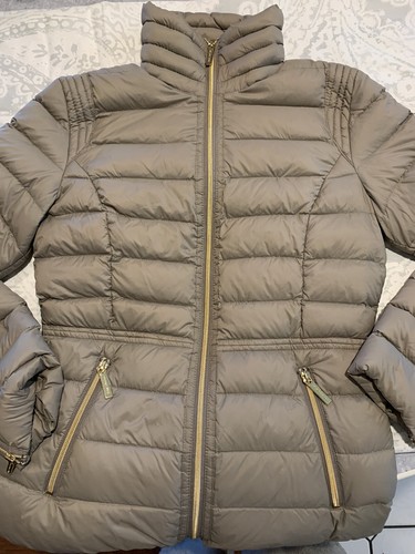 Michael Kors Gray Packable Puffer Down 