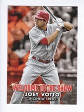 2022 Topps Series 1 #WTTS-27 JOEY VOTTO Welcome To The Show Cincinnati Reds