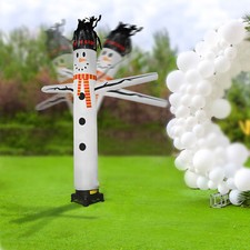 Air Inflatable Tube Advertising Wacky Waving Tube Snowman Air Inflatable Dancer