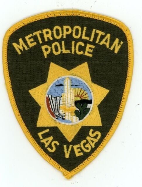 NEVADA NV LAS VEGAS METROPOLITAN POLICE NICE SHOULDER PATCH SHERIFF