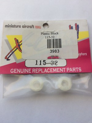 MA115-32 Miniature Aircraft RC Xcell Plastic Block New In Package 115-32