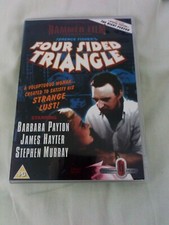 FOUR SIDED TRIANGLE HAMMER HORROR STUDIO  SCI FI DVD TERRENCE FISHER FILM MOVIE