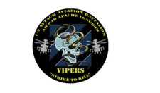 4" 1st battalion 3rd aviation brigade army bumper sticker decal usa made