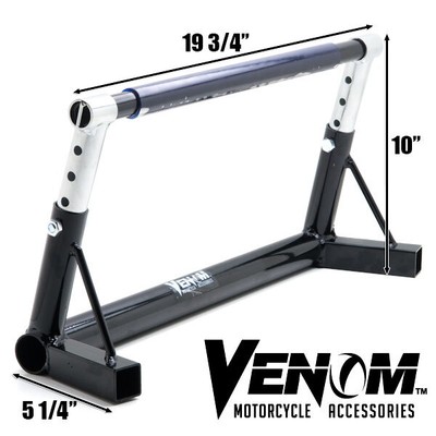 Motorcycle Front Tire Wheel Chock Stand - Compatible With Kawasaki Vulcan 1700, Fits 17-21" Wheels