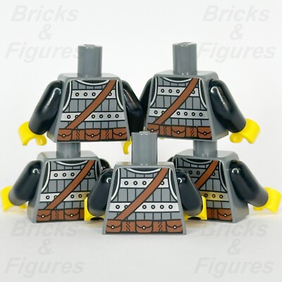 LEGO® Viking Torso Minifigure Body Part Metal Armour Vikings 31132
