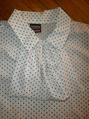 colorful polka dot shirt
