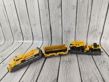 Toy State Caterpillar Construction Train Set Battery Operated with 2 Vehicles