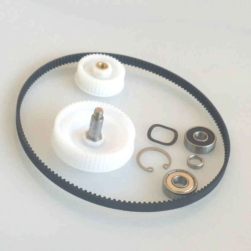 BELT & SPROCKETS IN KIT for Vorwerk Thermomix TM21 "ES"