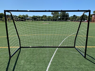 PASS Premier  10 X 6 Ft. (Black) Youth Size, 2'' Steel Frame Soccer Goal.(1Net)