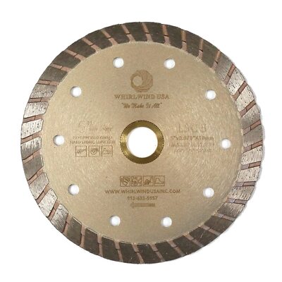 5'' Diamond Turbo Premium Dry or Wet Saw Blade Granite Concrete Tile Stone