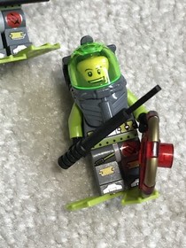 Lego Minifigure Atlantis 4 Diver Lot Ace Lance Axel Jeff 8077 30042 8075