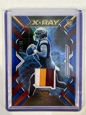 2022 Panini XR - X-Ray Swatches #XR-5 Sam Howell /49 Rookie Patch 3 Color RC Mem