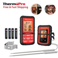 ThermoPro TP20BW Dual Probes, 500FT Wireless ...