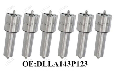 Fuel Injector Nozzle 0433171112 DLLA143P123 For VOLVO PENTA 848799 3803254 6Pcs；