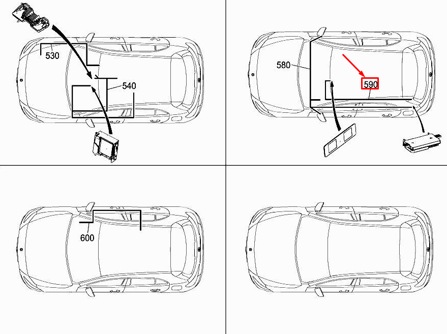 MERCEDES-BENZ A W177 Kabelbaum für aktiven Parkassistenten A1775401506