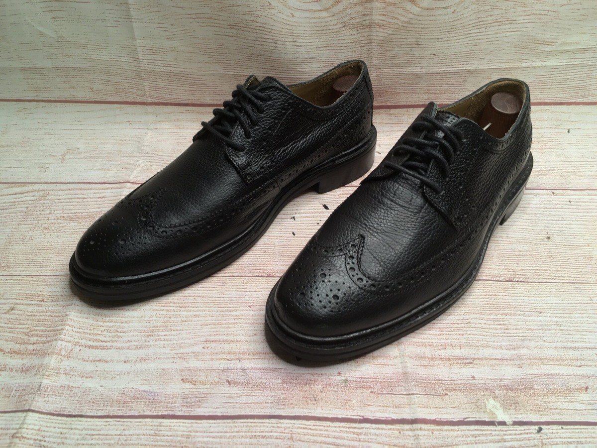 Cole Haan black soft pebble leather dress shoe Men main image 2