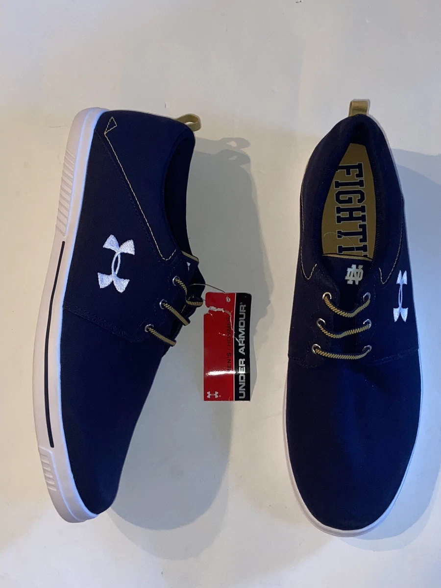 Men's under armour notre dame shop shoes