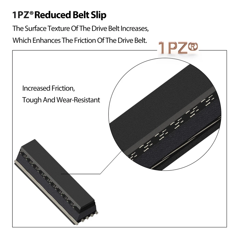 Correa de arranque de transmisión de carro de golf para Yamaha G2 G5 G8 G9 G14 G16 G22 G29 J55-G6241-00 Foto 4 de 4