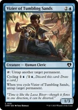 Vizier of Tumbling Sands - Foil x1 - Commander Masters - NM-Mint, English - Comm