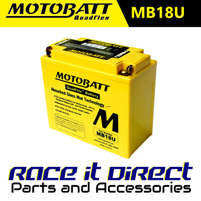 Motobatt YB18L-A2 Hochleistungs Ersatzakku MB18U
