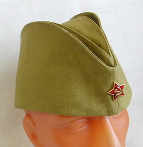 Soviet Russian Army Pilotka Cap 