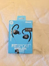 JLab Fit Sport3 Wireless Fitness Earbud Headphones Black Blue    90