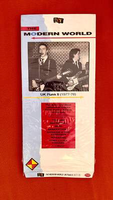 UK PUNK II (1977-78) DIY ''The Modern World'' CD Longbox ONLY ( EMPTY - No Disc )