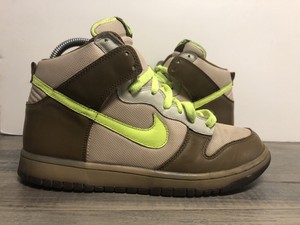 Nike Dunk High Size 8 2007 309432 371 Volt Rare | eBay