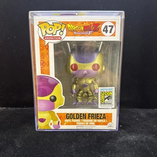 Funko Pop! Dragon Ball Z Golden Frieza #47 SDCC 2015 Exclusive Red Eyes w/ Stack