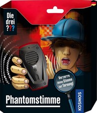  Die drei ??? Phantomstimme von KOSMOS, Aufnahmegerät mit Stimmenverzerrer,  