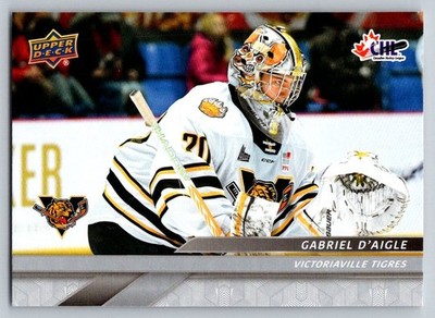 Gabriel D'Aigle 2024-25 Upper Deck CHL #156 Victoriaville Tigres