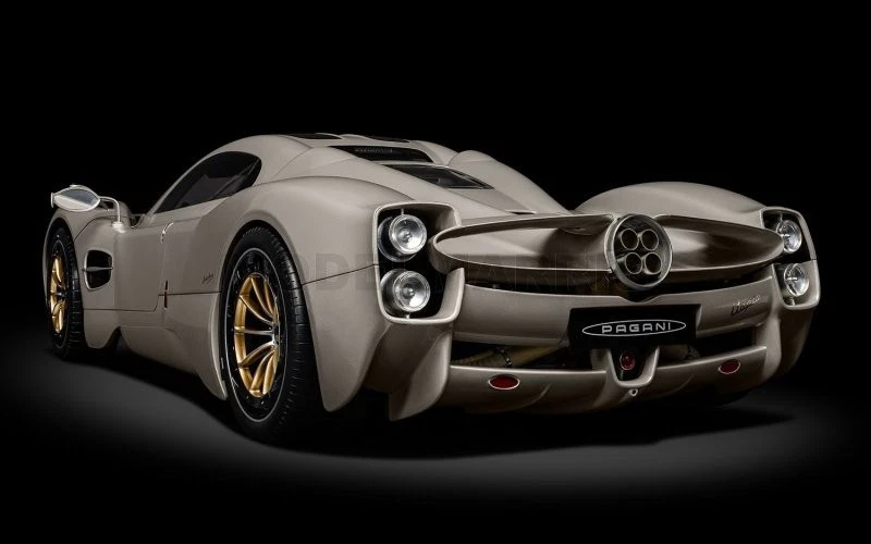 POCHER HK120 POCHER PAGANI UTOPIA COUPE 2023 GRIGIO RINASCIMENTO - 1:8 - Immagine 2 di 4