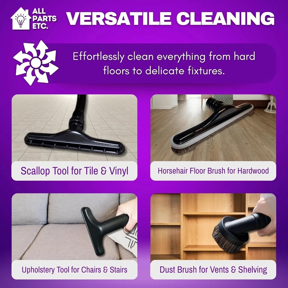 Floor Tool Wands for Rubbermaid Backpack Vacuum CLARKE NSS Windsor Oreck Proteam - Image 4 of 4