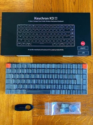 Keychron K3 JP JIS Wireless Red Switch Compact Keyboard getestet
