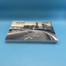 2026 Chevrolet Equinox Owners Manual User Guide Oem Manual