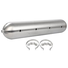 Seamless Air Ride Suspension System 33 9 Port 5 Gallon Raw Aluminum Air Tank
