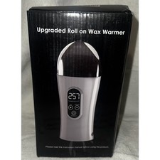 Upgraded Roll on Wax Warmer Hair Removal Kit Painless Waxing Machine