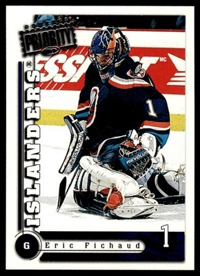 1997-98 Donruss Priority Eric Fichaud New York Islanders #40