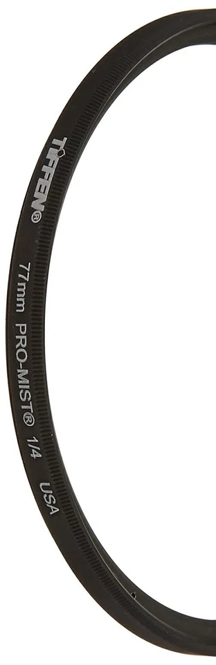 77Mm Black Camera Lens Filter Pro Mist Softens Wrinkles And Lowers Contrast - Image 2 of 3