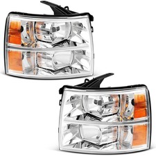 Autosaver88 Headlight Assembly Compatible With Chevy 2007-2013 Silverado 1500...