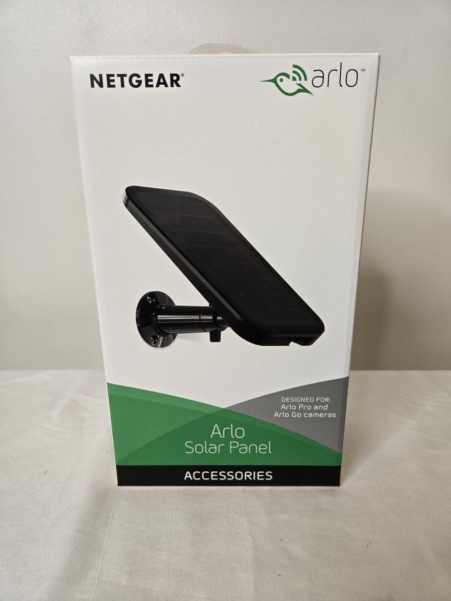 Arlo Solar Panel 4W Solar Panel Charging Compatible With Arlo Pro