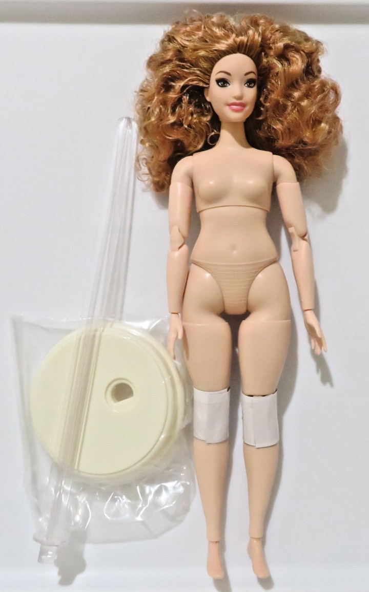 Barbie You Create Basic Neutral Kit 03 Easy Swap Doll MTM Cu
