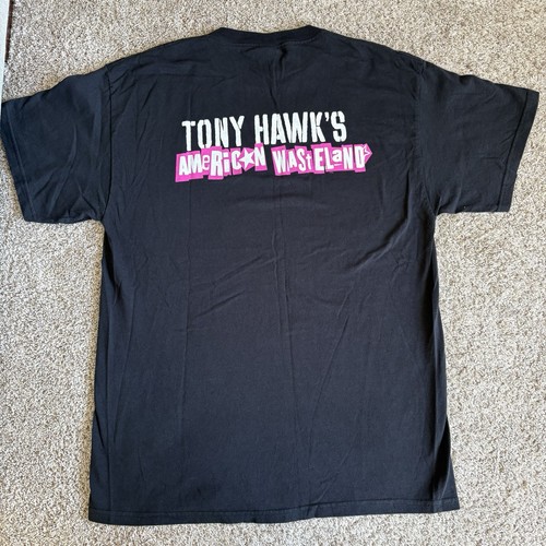 Tony Hawk's American Wasteland Soundtrack Videogame Promo Tee Size Large