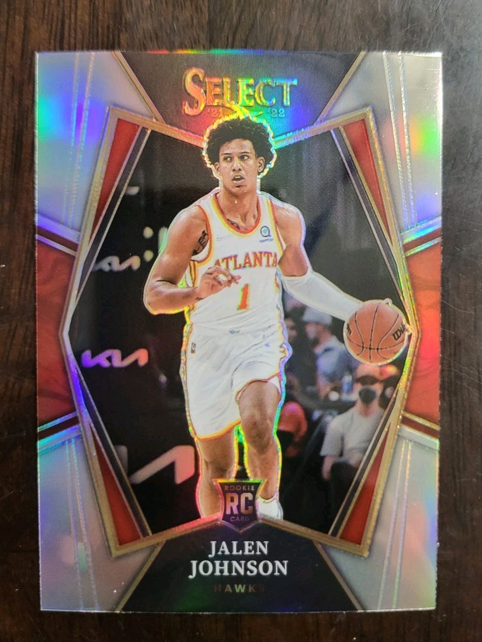 2021-22 Panini Select - Premier Level Jalen Johnson #200 Silver Prizm (RC)