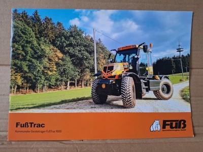 Foot Trac 1600 Brochure Tractor Hauler