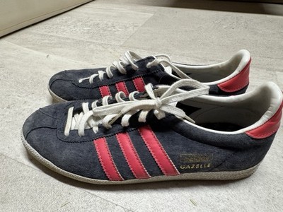 Adidas Gazelle OG Black Red White Suede thin sole Sneakers