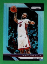 2018-19 Panini Prizm Prizms Silver #186 James Johnson Miami Heat